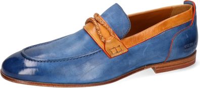 Melvin & Hamilton Men's Low Shoes Loafers Santo 1, Blue, EU 45, UK 11, US 12