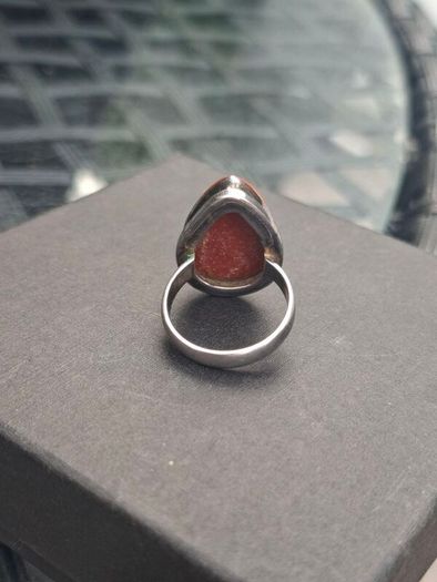 Vintage Ladies Teardrop Ring Sterling 925 Silver