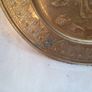 large brass plate pair Image 5