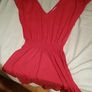 New look coral summer dress Image 2