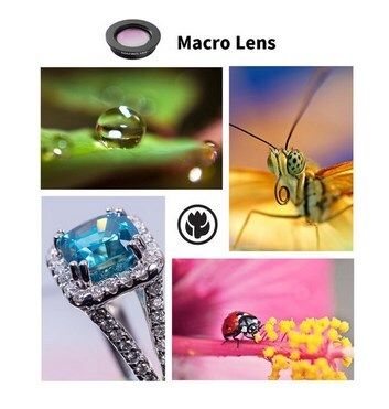 Apexel 4-in-1 Smartphone Lens Kit 18X with Remote Shutter