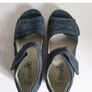 Waldlaufer Hilena Blue Nubuck Leather Wide Fit H Sandals UK 2.5 EU 35.5 BNIB  CAN POST Image 4