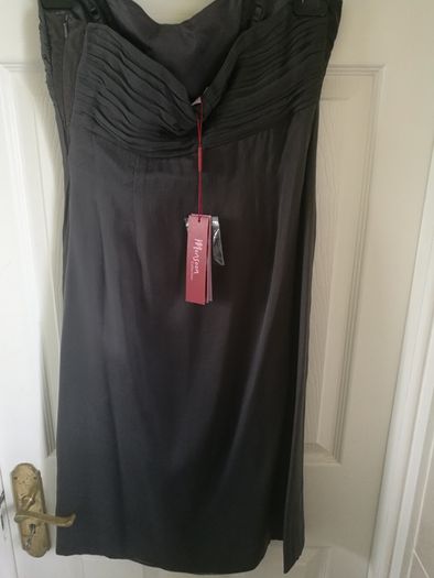 Monsoon Midnight grey cocktail dress