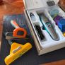 dog trimmer set and furminator Image 2