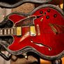 DAngelico Excel DC Viola semi-hollow body Image 3