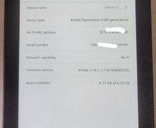 Kindle 10 th generation