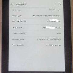 Kindle 10 th generation