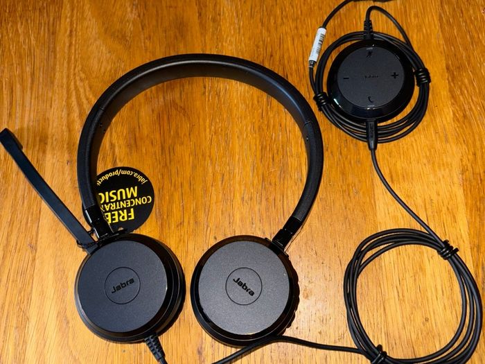 Jabra Evolve 30 UC Stereo Wired Headphone Model: ENC060