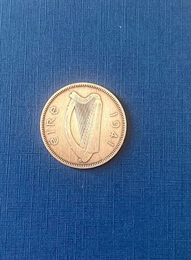 Ireland Penny; Hapenny 1941, Free Post