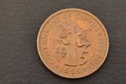 1955 Cyprus 5 Mils Coin