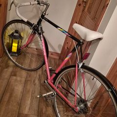Classic vintage peugeot road racing bike