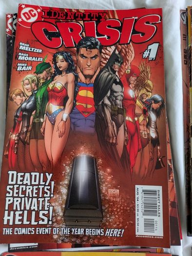 24 DC Comic Books Full Sets Identity Crisis Lex Luthor
