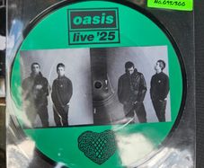 Oasis "Wonderwall and Bring It On Down" Live 25" Limited Edition Picture Disc