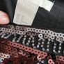 H&M silver, black and bronze sparkly skirt Sz 42 (Fit 12-14UK) Image 8
