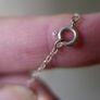 925 Sterling Silver Open Heart, Heart Pendant and Necklace length 10" - 4,0g Image 6