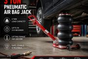 Pneumatic Triple Air Bag Jack 3 Ton Heavy Duty Vehicle Lift 140 to 450 mm