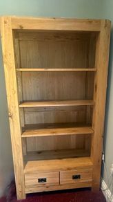 Solid Oak Bookcase/Bookshelf perfect condition.