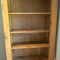 Solid Oak Bookcase/Bookshelf perfect condition.