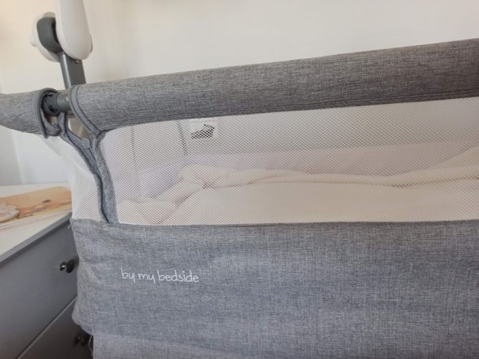 Baby Elegance next to me cosleeper crib