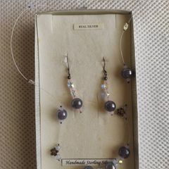 Sterling silver matching set