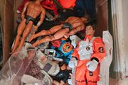 Large Job Lot of Action Man Power Team and Other Action Dolls
