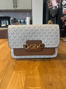 Michael Kors Beige & Gold Handbag