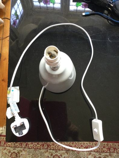 small bedside lamp