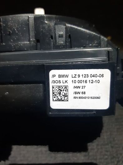 BMW 1 3 Series E82 E90 E92 E93 Switch Cluster Cruise Control Stalk Unit 9123040