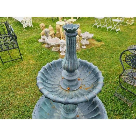 Two Tier Cast Iron Fountain CH-R-1728