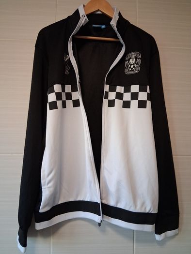 Coventry City Football Club.  Official Club Merch Ska Man Track Top. Collect In Dublin Or Receive Via Post.