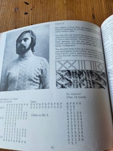 Traditional Knitting Of The British Isles.  Fisher-gansey Patterns Of Scotland And The Scottish Fleet. By Michael R. R. Pearson. Rare First Edition Paperback In Good Condition. See Photos For Same.