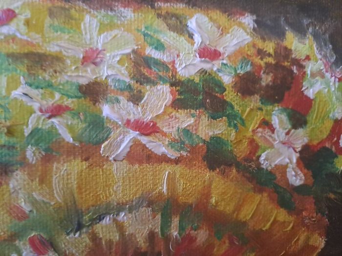 Painting with frame