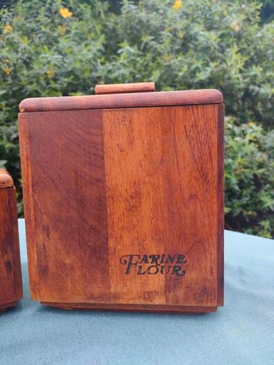 4x Baribo Bois kitchen caddies