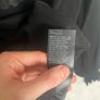 Other Stories Embroidered Bib Sweater Sz 8UK  S Black Ruffle Dark Academia Image 7