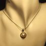Sterling Silver Freshwater Cultured Pearl Pendant and Chain Image 10