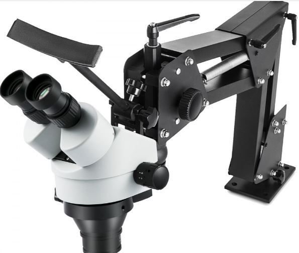 Microscope WF10X 20mm Binocular Stereo Pillar Stand