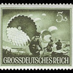 Historic Rare and Genuine WW2 German Stamp