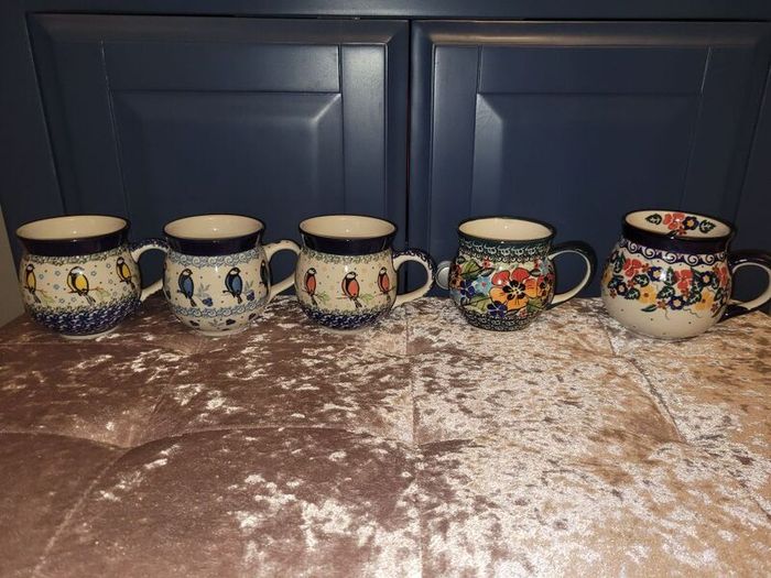 Boleslawiec pottery- mugs