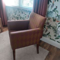2 x armchair chair