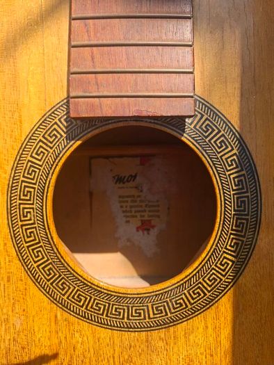 Vintage 1960's Egmond Acoustic made in Holland with case