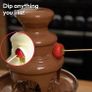 Stage Chocolate Fountain 90 Watt | 31.5 cm high with Stainless Steel Tower | 750 Gram Capacity | Retro Look | Great for Children's Birthdays and Weddings (FREE POSTAGE) Image 6