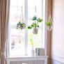 2 Pcs Macrame Plant Hangers Indoor Hanging Planter Basket Flower Pot Holder Jute Rope with Beads No Tassels, 89cm Image 7