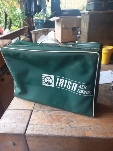 Aer Lingus case, 1970s, carry on, D18 post 8e