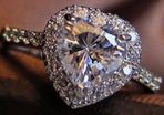 Gold Filled Heart CZ ring size 7