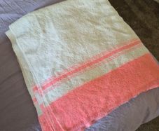 Vintage wool blanket