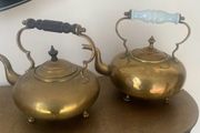 Antique Brass Kettles