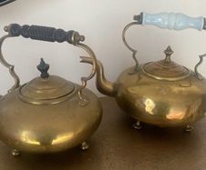 Antique Brass Kettles