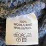 Quill's Woollen Market Irish Aran Fisherman Sweater 100% Wool XXL Blue Image 7