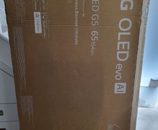 65 inch TV - carboard box