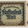 Germany 5000 Mark 1922 Banknote Image 2